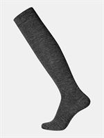 Egtved knælang Twin sock uld/bomuld mørkegrå